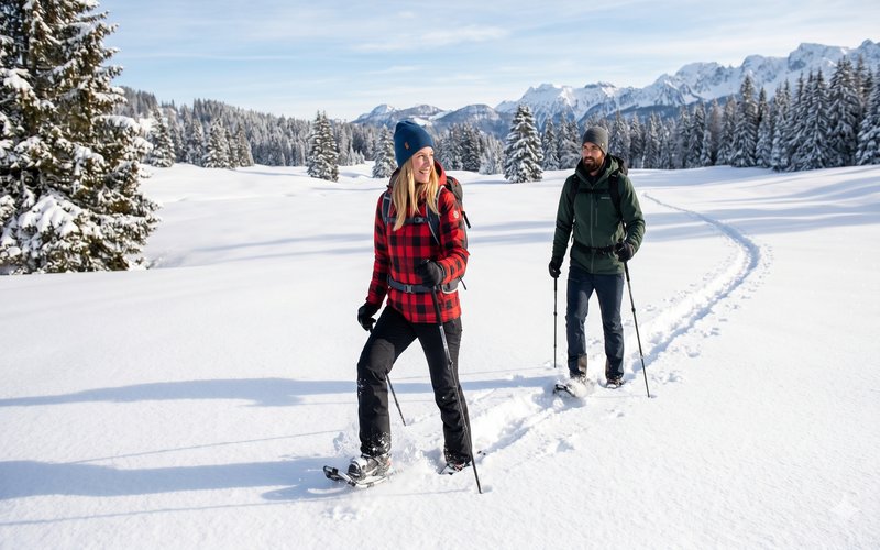 Snowshoeing